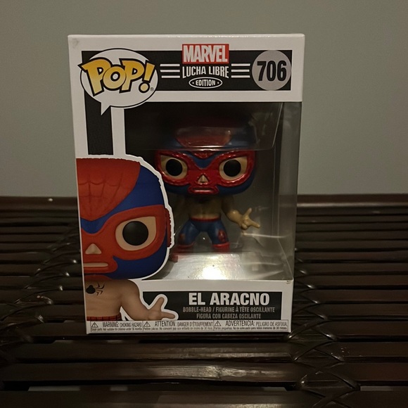 Funko Pop Marvel Lucha Libre Edition - El Arachno